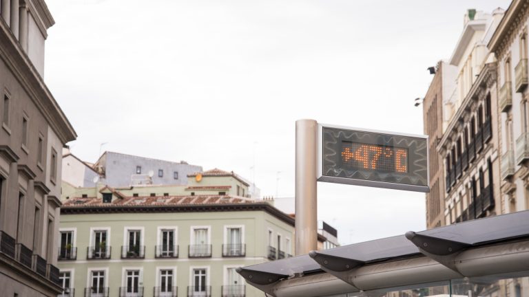 47 graden in Madrid