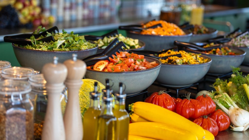 All-you-can-eat lunch op een kantoor van KPN.