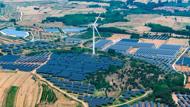 elektriciteit opwekking zon wind hernieuwbare energie