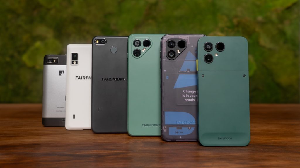 6 generaties Fairphone