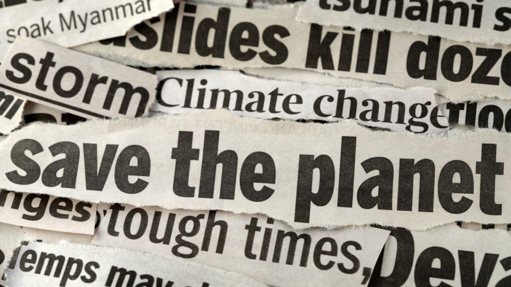 Krantenkoppen over klimaat
