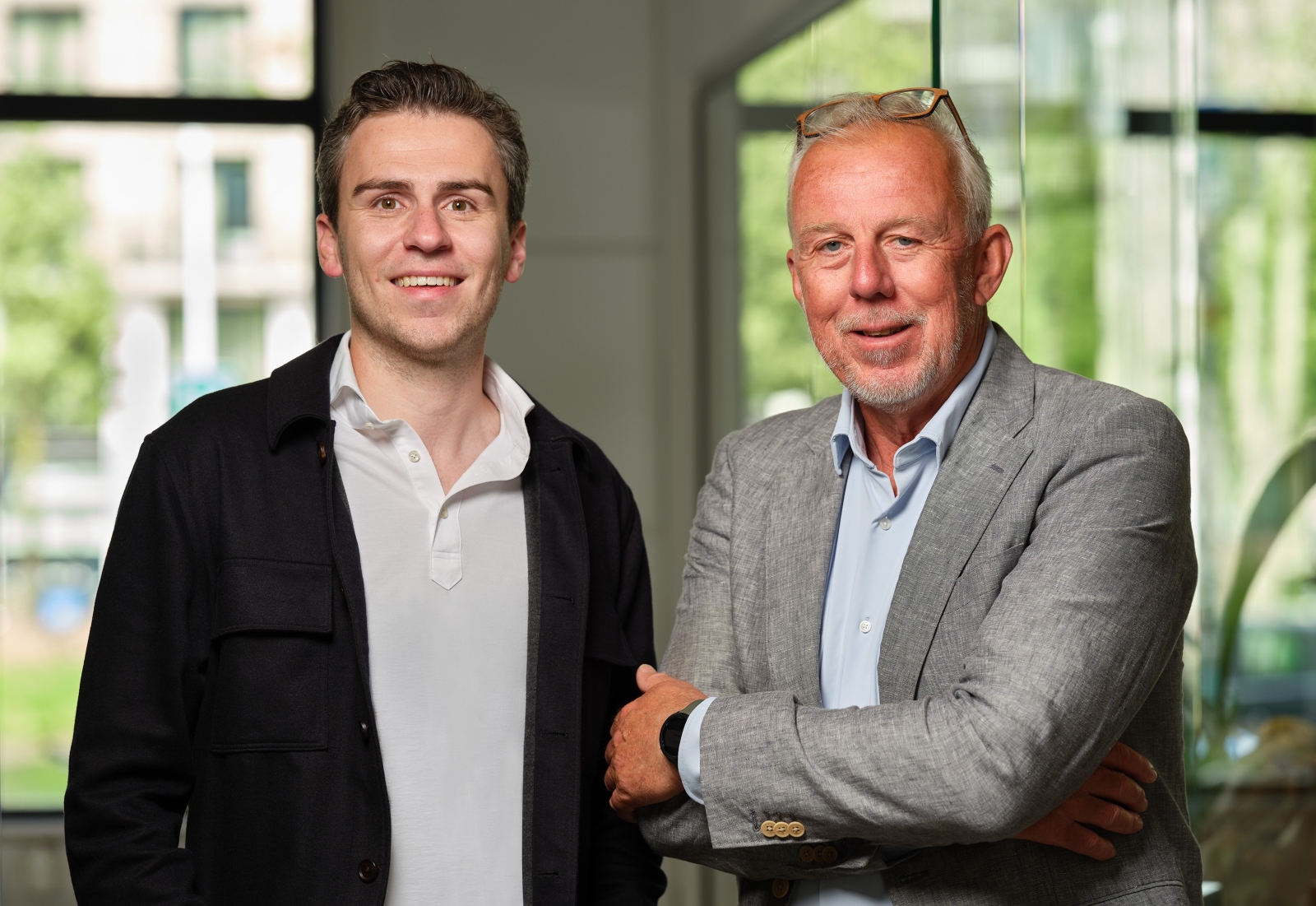 GOase-directeuren Jesper Jacobs en Winie van Oorschot