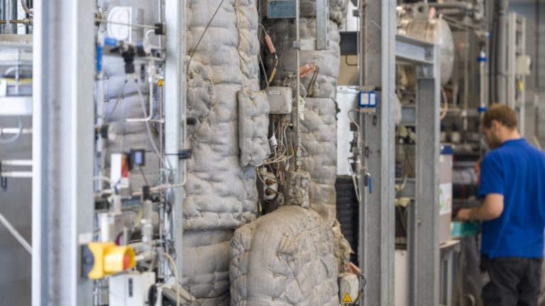 De pilotfabriek van BioBTX