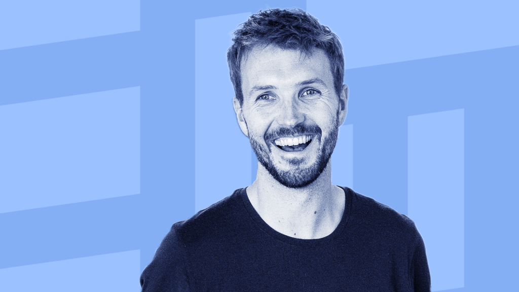 Changemaker Frank Holleman - blauw